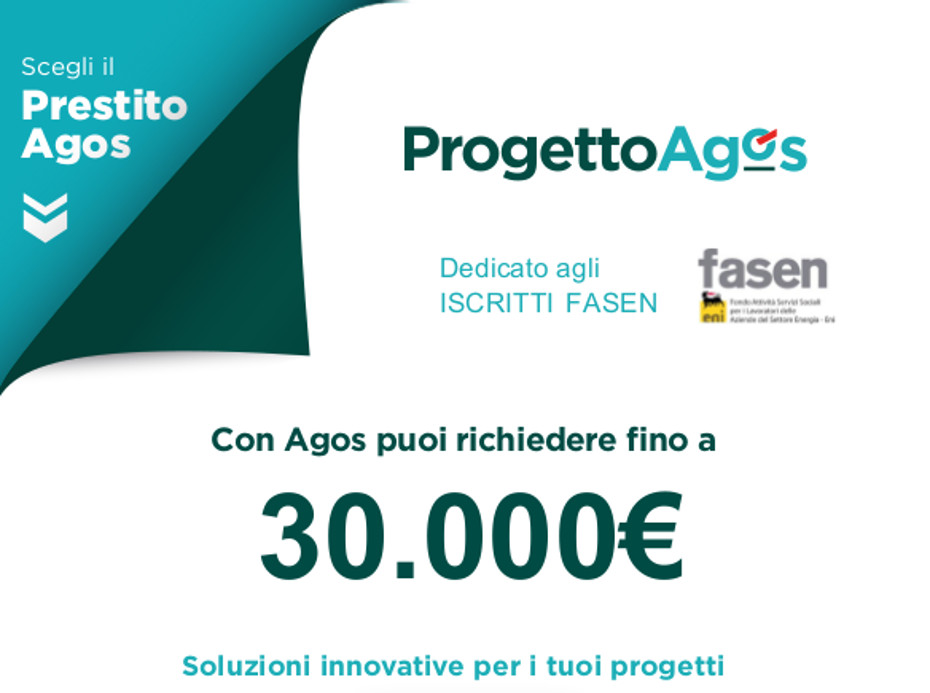 convenzione con Società Finanziaria Agos S.p.A.